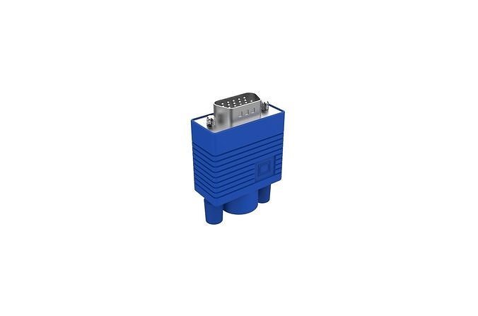 VGA Adapter 3D print model