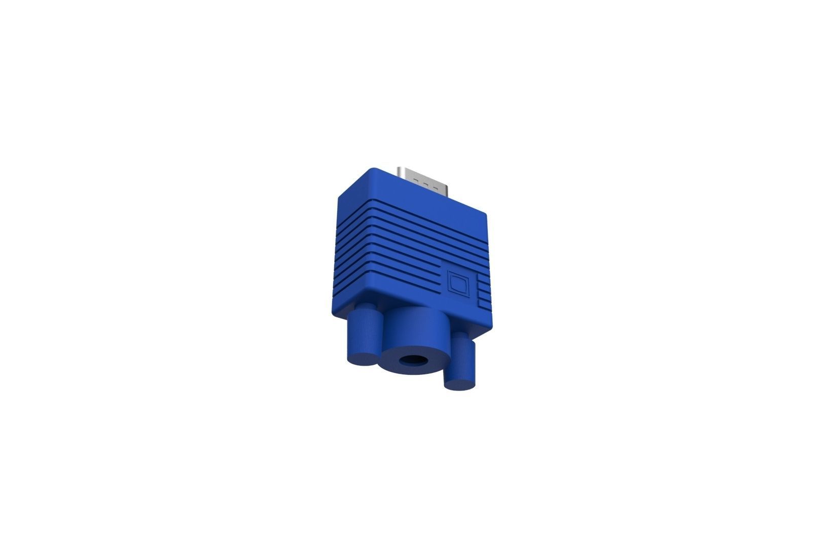 VGA Adapter 3D print model_14