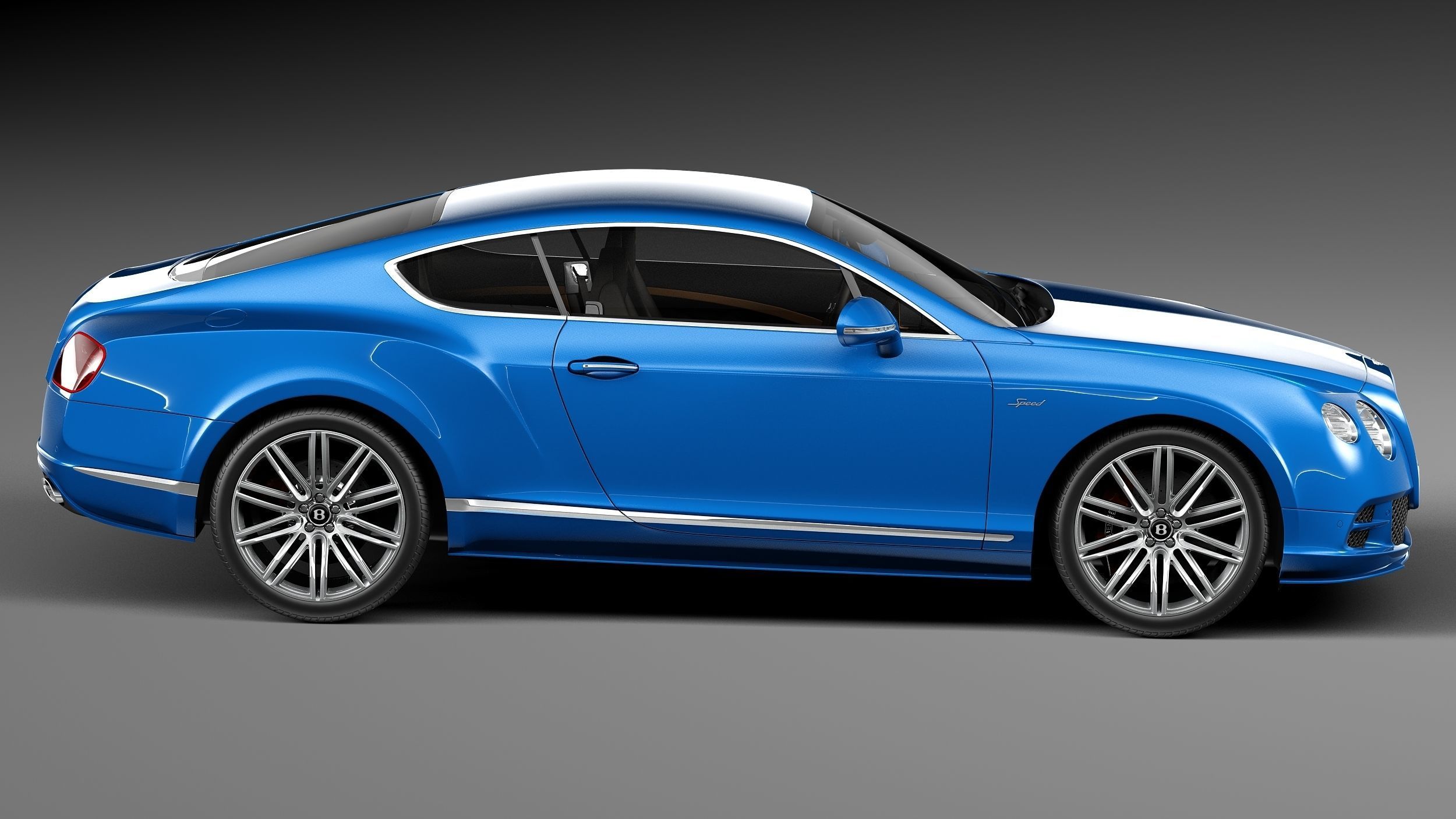 Bentley Continental GT Speed 2015 3D model_6