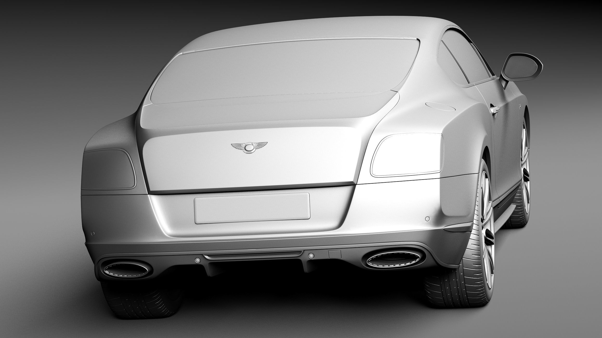 Bentley Continental GT Speed 2015 3D model_13
