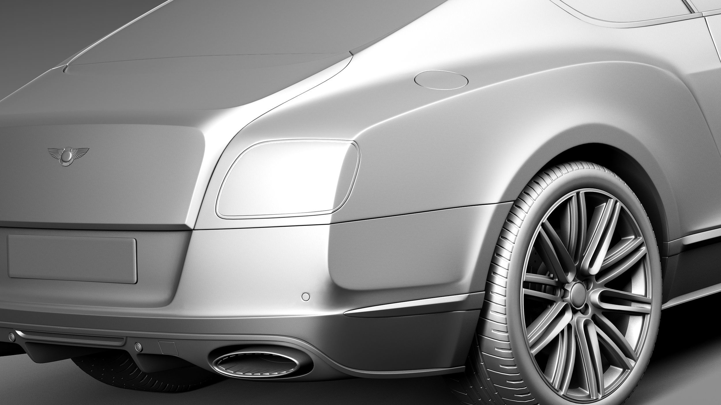 Bentley Continental GT Speed 2015 3D model_11