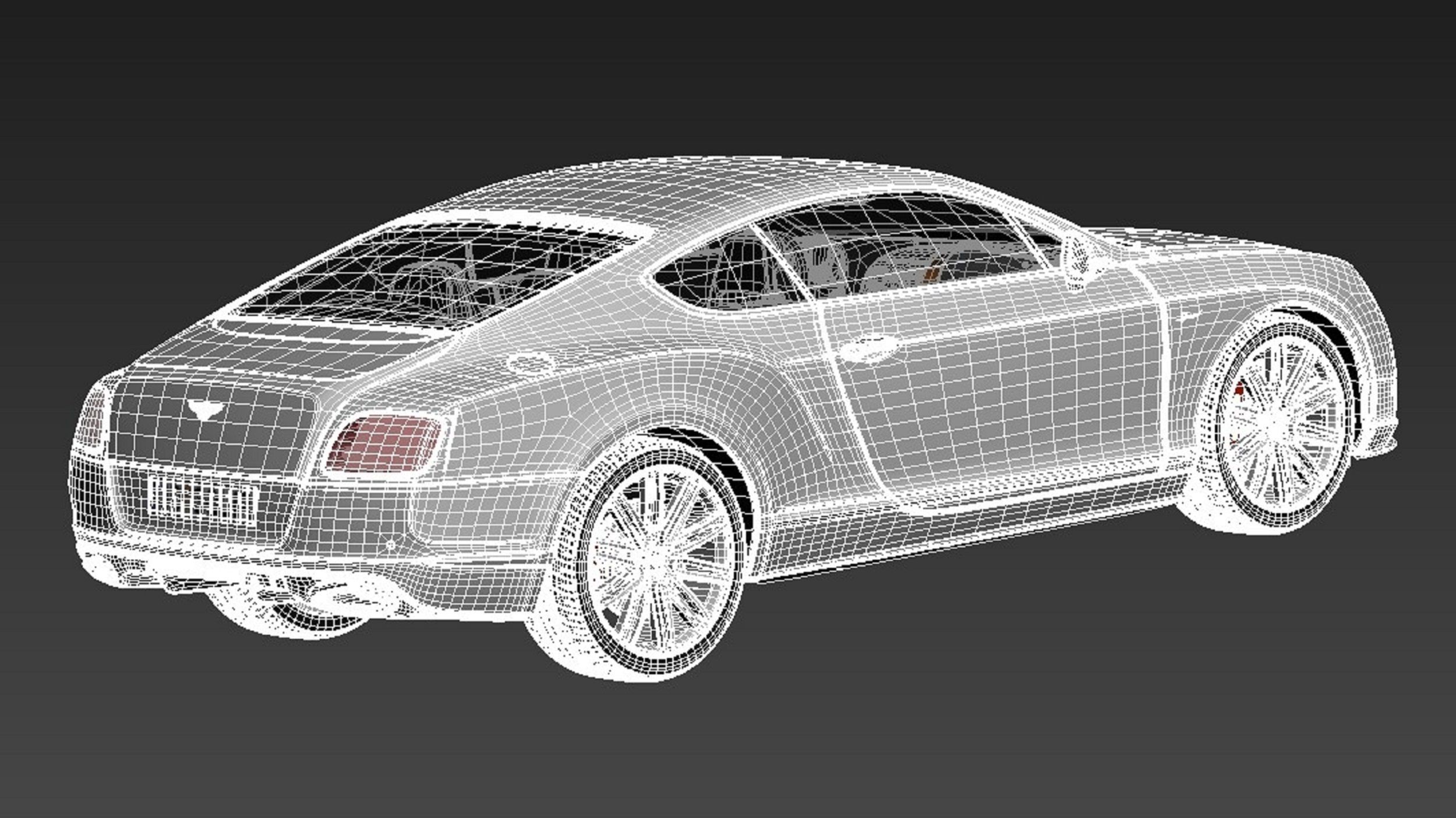 Bentley Continental GT Speed 2015 3D model_17