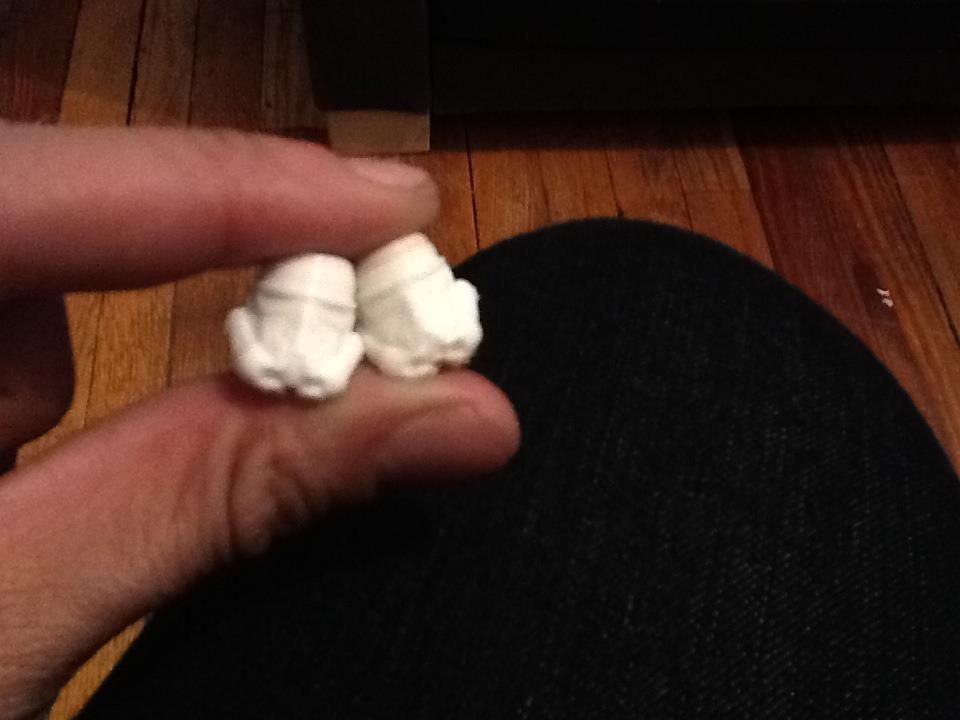 Stormtrooper bike spoke bead Free 3D print model_1