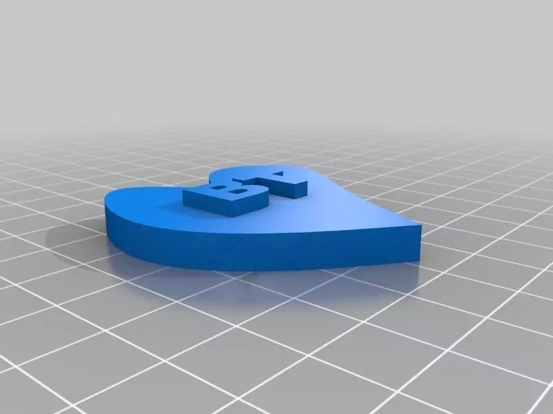 Heart BT Free 3D print model