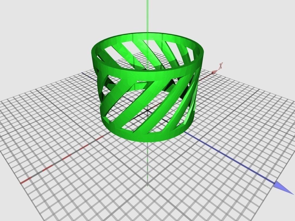 a bracelet thing Free 3D print model_1