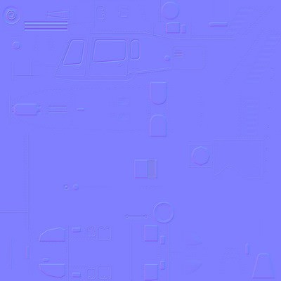 Agusta Helicopter V4 Low-poly 3D model_6