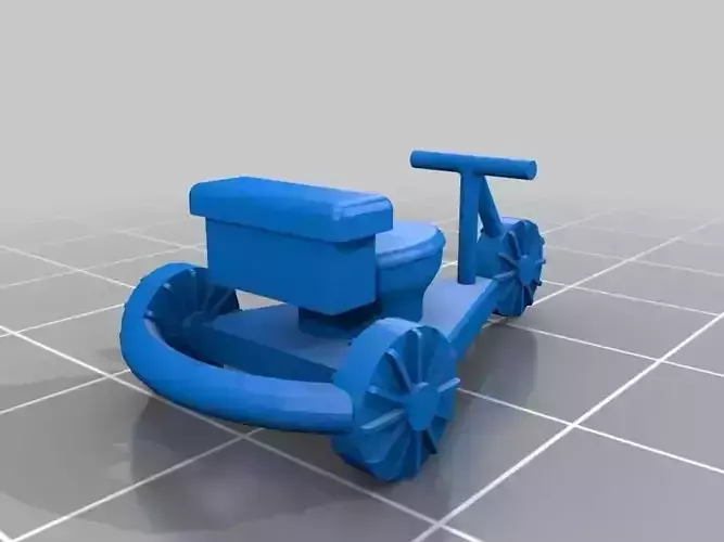 Toilet Racer pendant