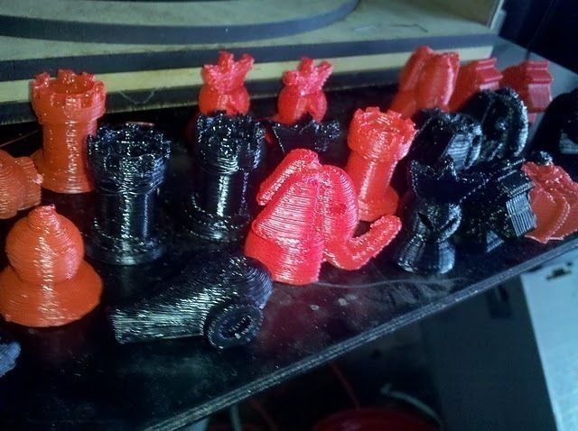 Chinese Chess set Xiangqi Free 3D print model_8