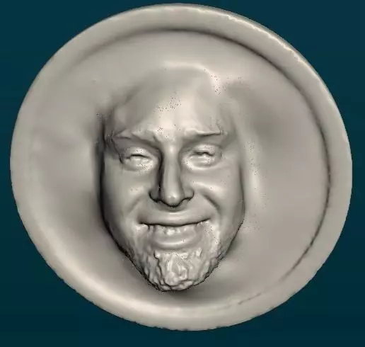 Blatt coin 3D print model