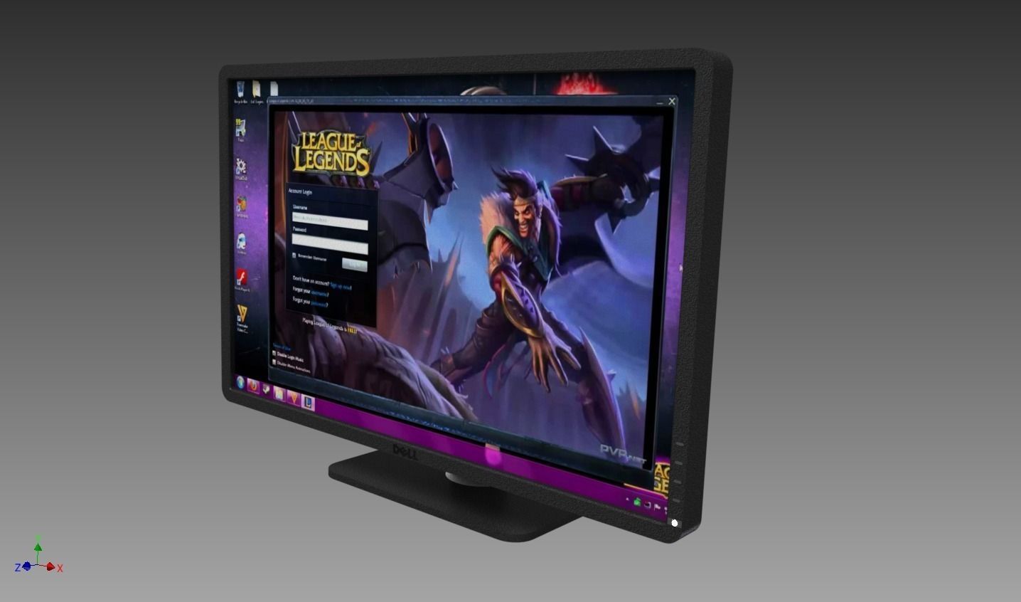 DELL Computer Free 3D model_3