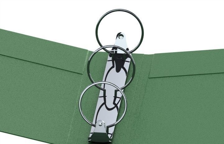 Binder ring Free 3D model_1