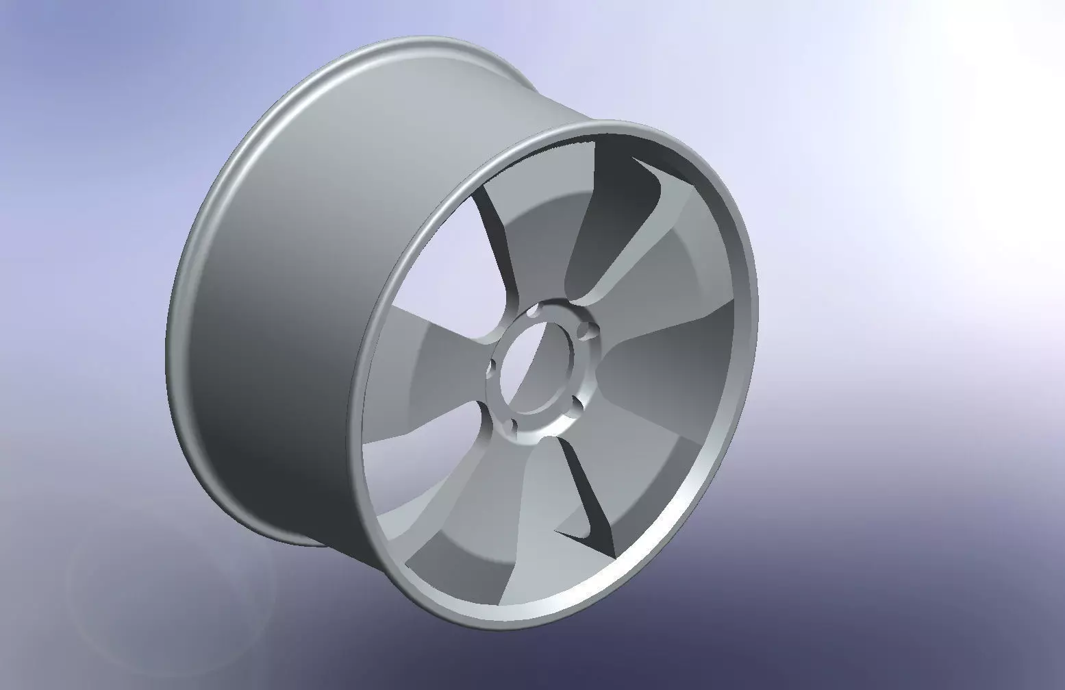 Rim fan wheel Free 3D model_0