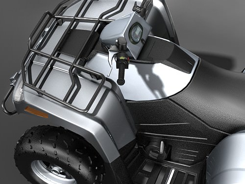 ATV QUAD Arctic Cat AC-700 3D model_6