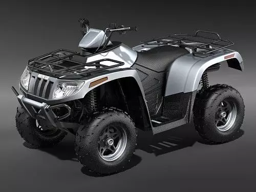 ATV QUAD Arctic Cat AC-700 3D model_0