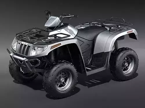 ATV QUAD Arctic Cat AC-700 3D model