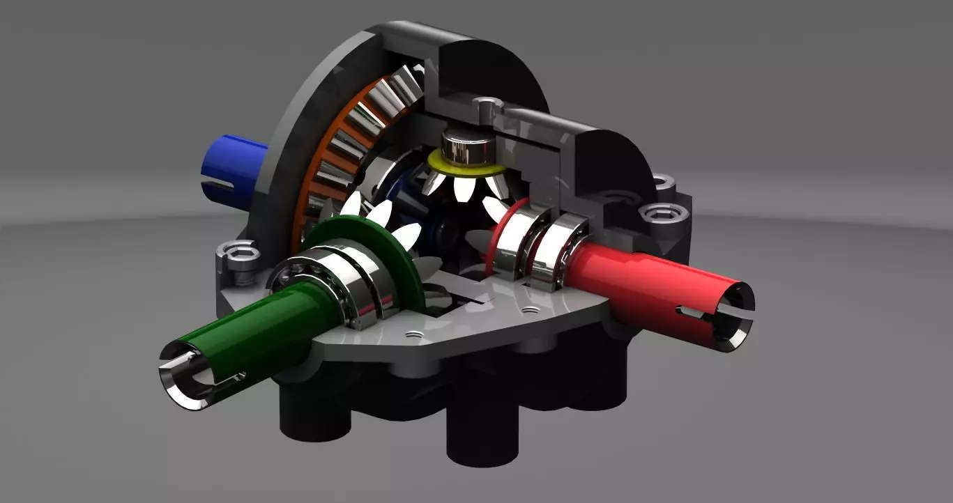 Differential Gear Box 3D model