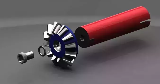 Bevel Gear 3D model