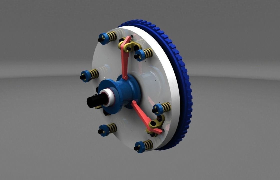 Single Plate Clutch 3D model