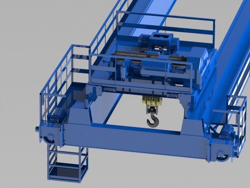 Crane 50-5t 3D model_1