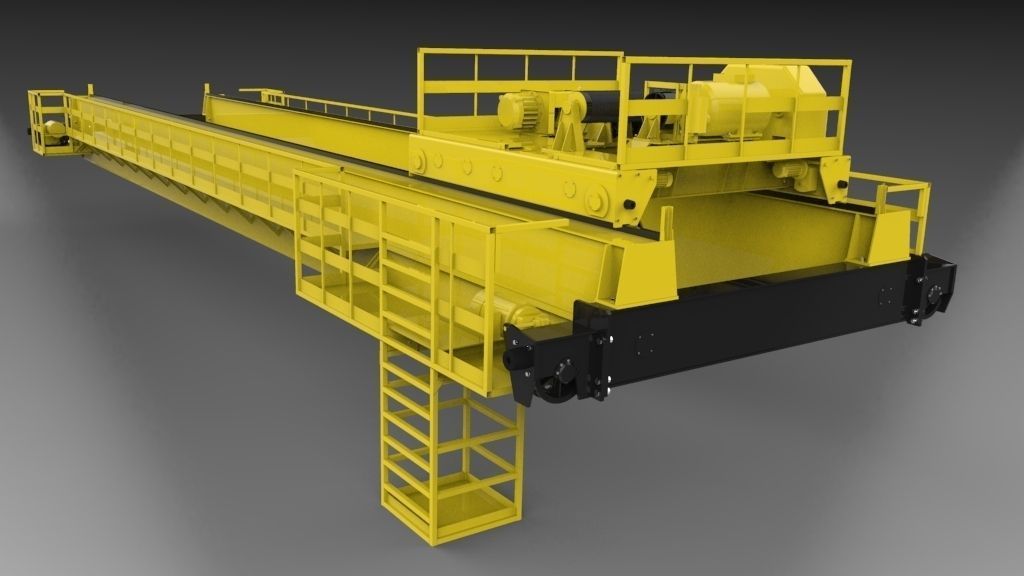 Crane 50-5t 3D model_8