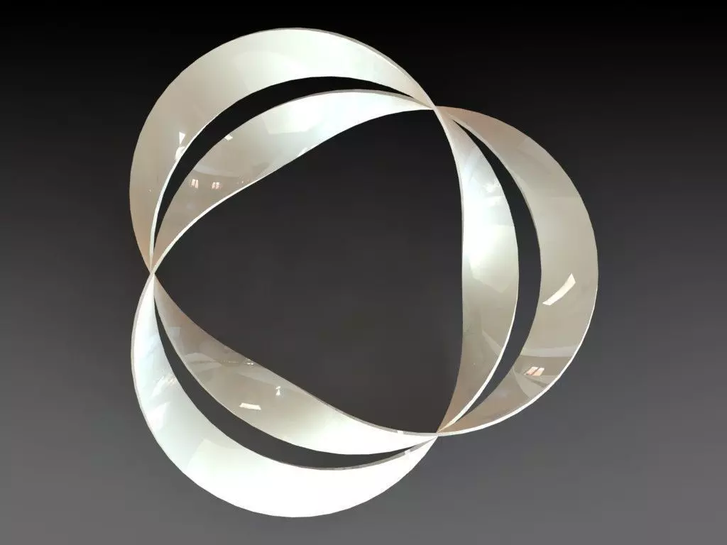 Double Moebius 3D model