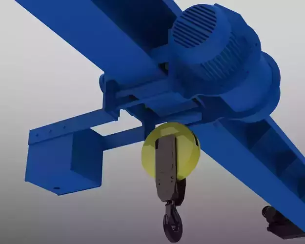 Crane tow bar for truck