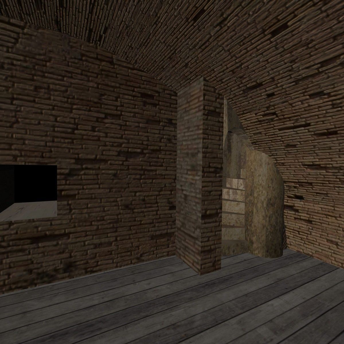 Medieval Saracen Tower -  XV Century 3D model_20