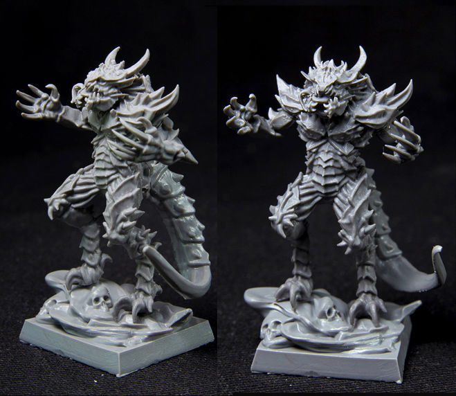 Demon Beast 3D print model_1