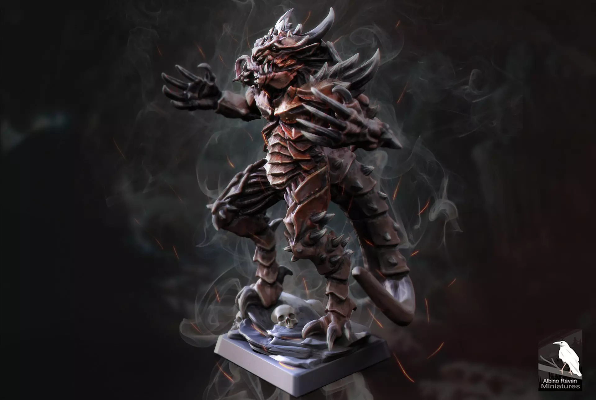 Demon Beast 3D print model_0