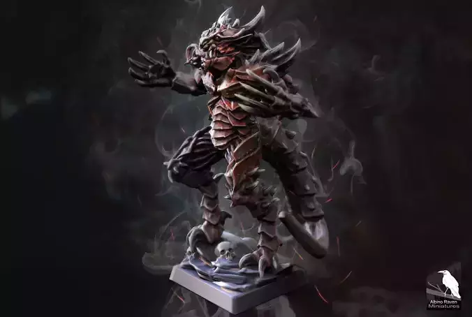 Demon Beast 3D print model