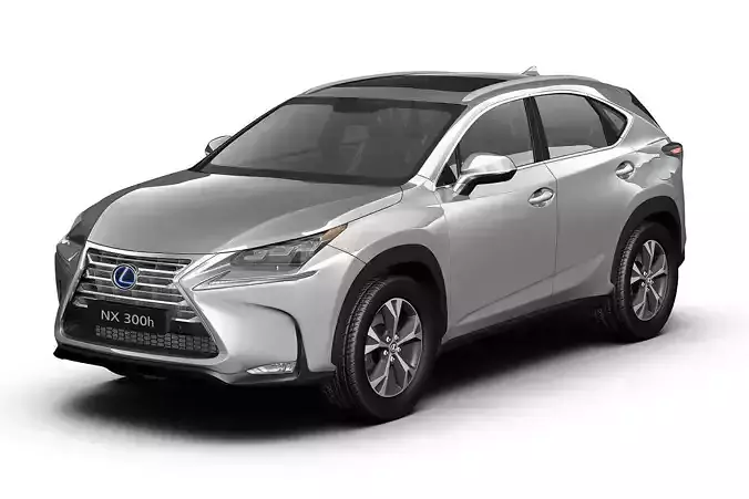 2015 Lexus NX300h 3D model
