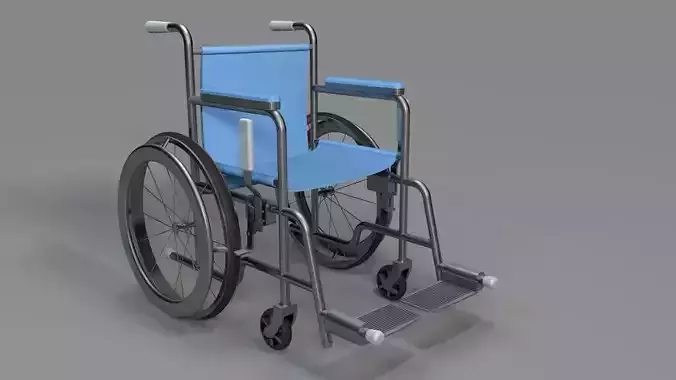wheelchair 3D model