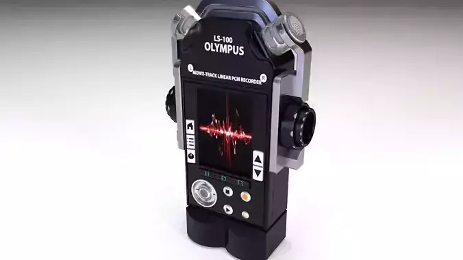 recorder electronic device with microphone