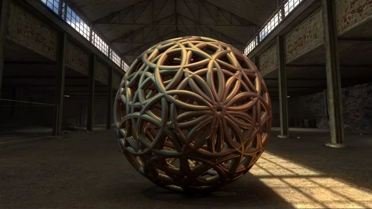 funky design  Free 3D model_0