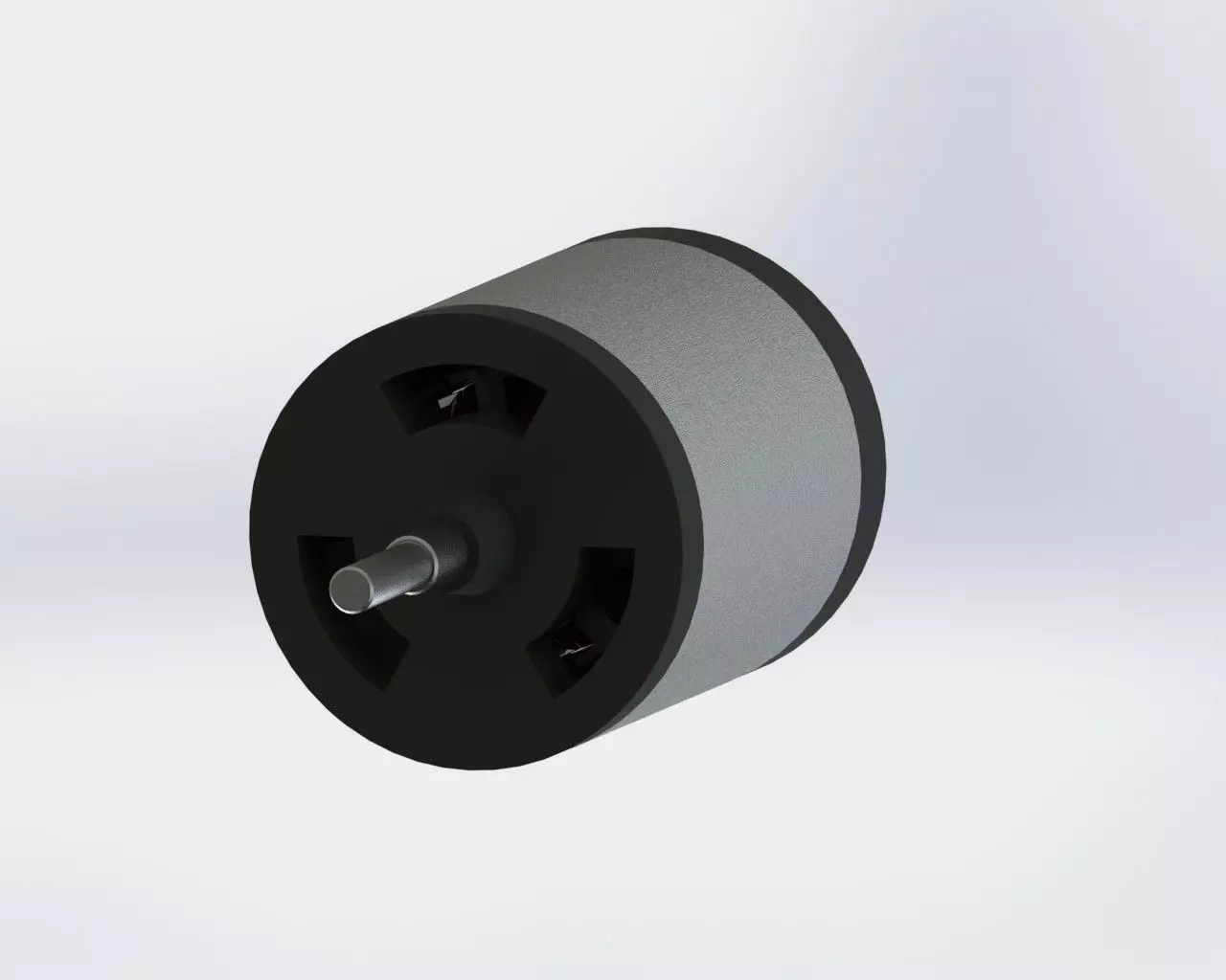 DC Electric Motor Free 3D model