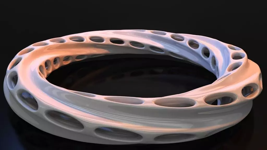 Worm Hole Free 3D print model