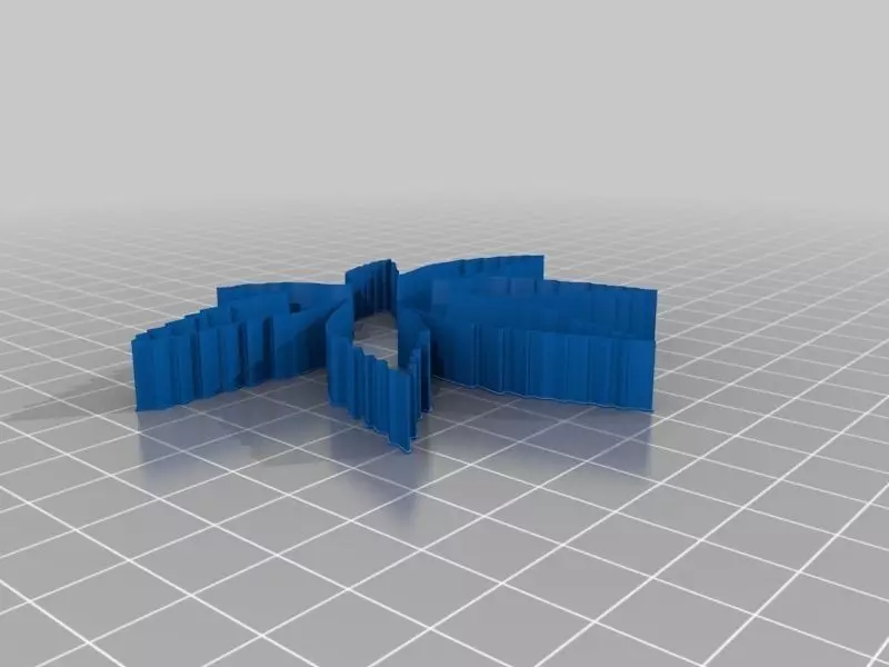 Puff puff cookie cutter Free 3D print model