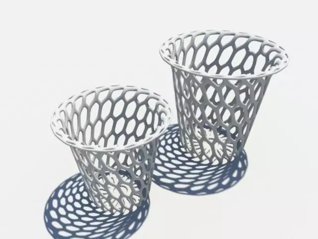 Porous Pots Free 3D print model_0