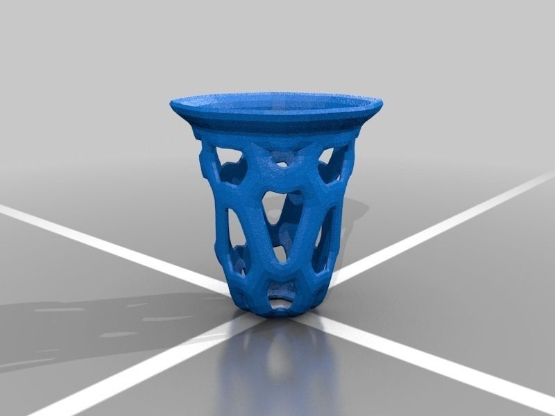 Porous Pots Free 3D print model_5