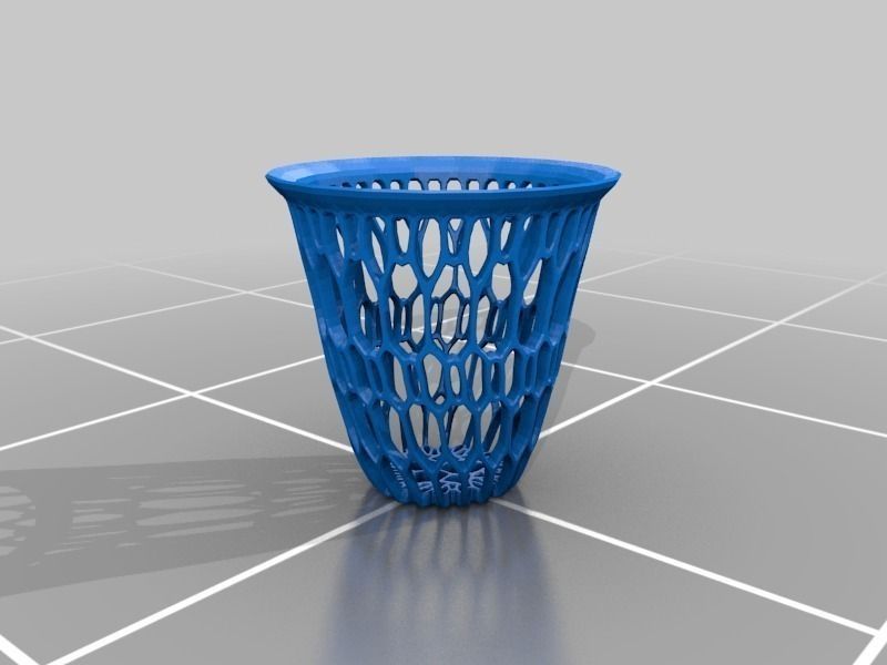 Porous Pots Free 3D print model_3