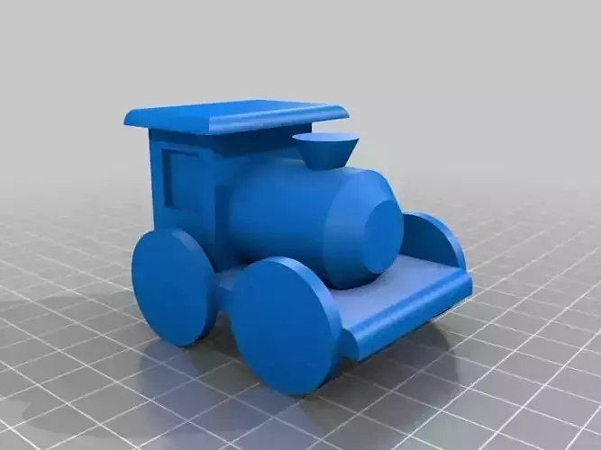 Toy Train Free 3D print model