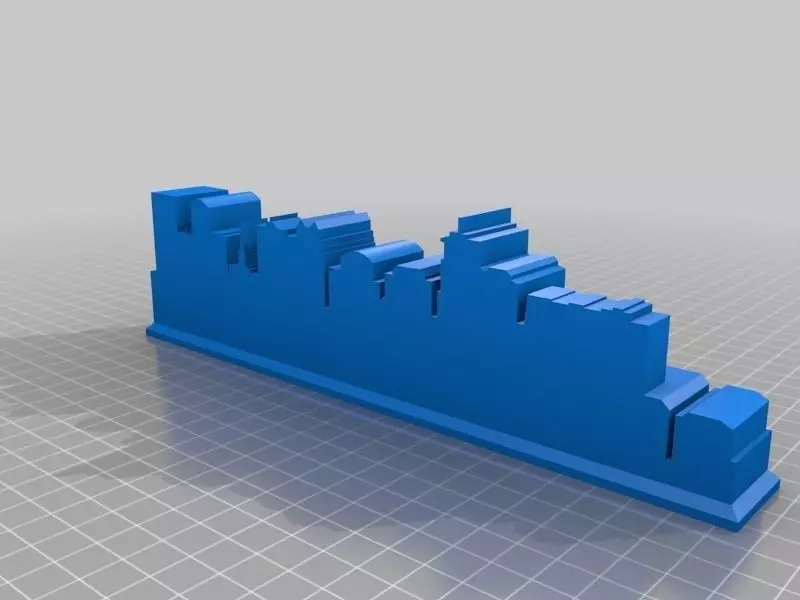 Downtown Orlando Free 3D print model_0