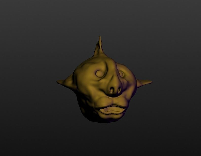 Fishy fish head Free 3D print model_2