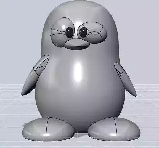 Tux - Linux Penguin Free 3D print model