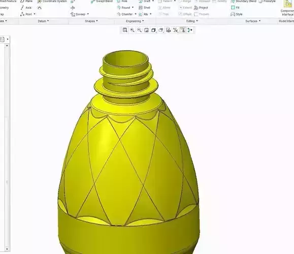 bottle Free 3D model