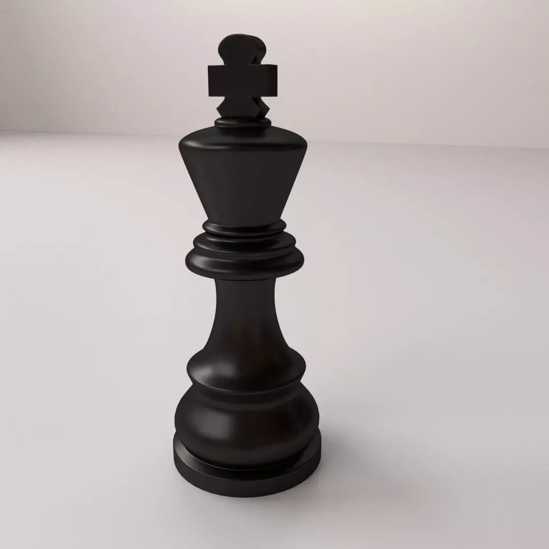 King Chess 3D model_0