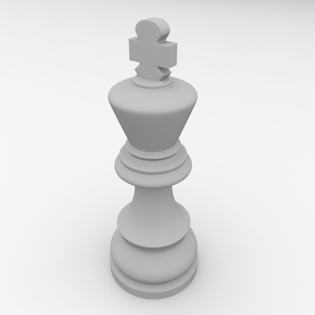King Chess 3D model_3