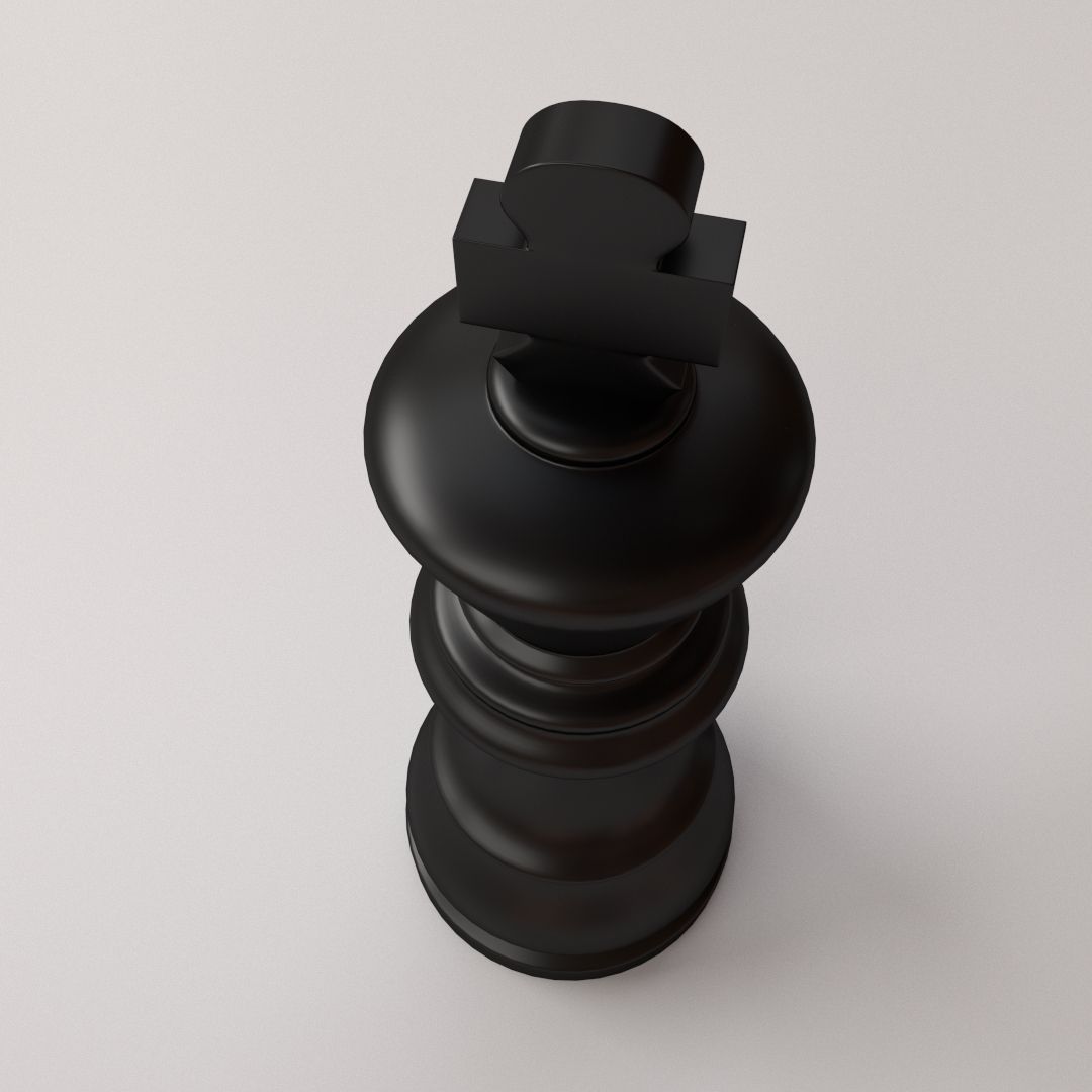 King Chess 3D model_1