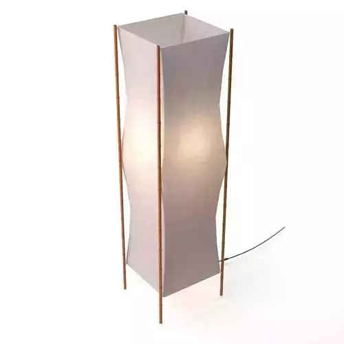 Bamboo Floor Lamp