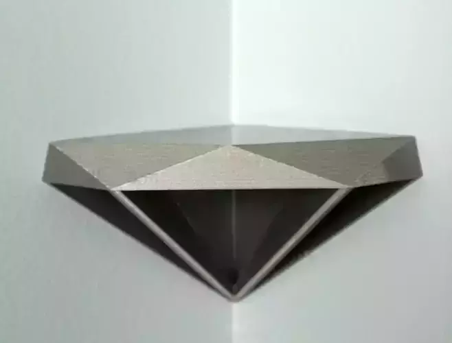 Diamond Corner Shelf
